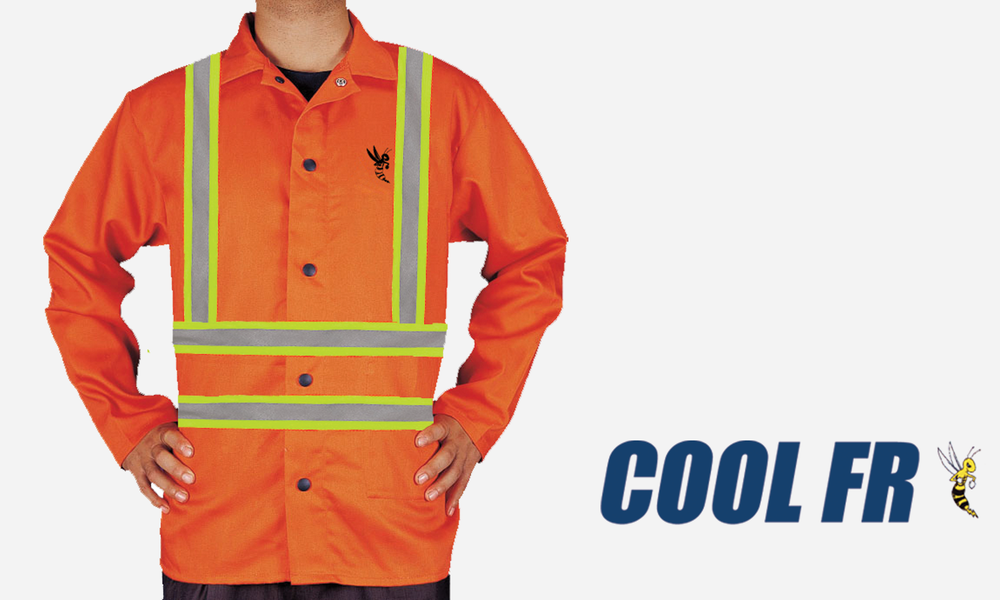 Welding Apparel: High Visibility Orange Jacket